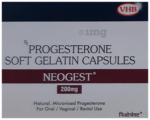 Neogest 200mg Capsule image Neogest 200mg Capsule image