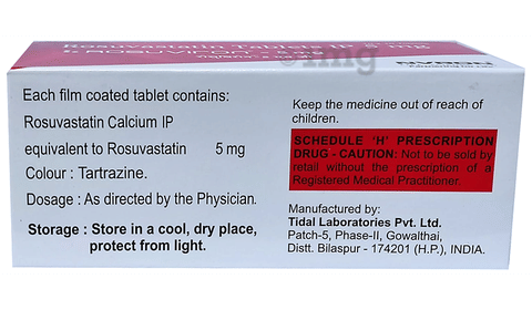 Rosuviron 5mg Tablet image Rosuviron 5mg Tablet image