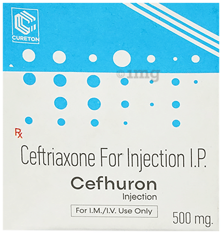 Cefhuron 500mg Injection image Cefhuron 500mg Injection image