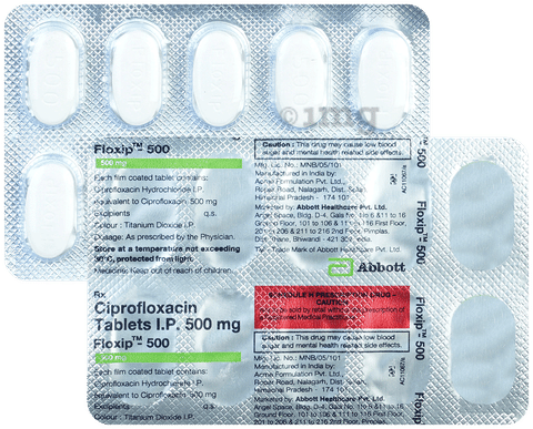 Floxip 500 Tablet image