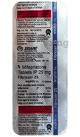 Fibrozer 25 Tablet image Fibrozer 25 Tablet image