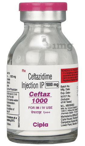 Ceftaz 1gm Injection image