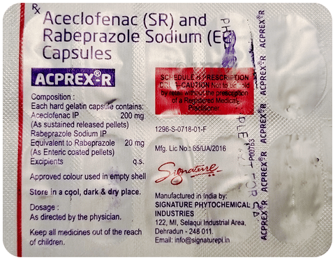Acprex-R Capsule SR image