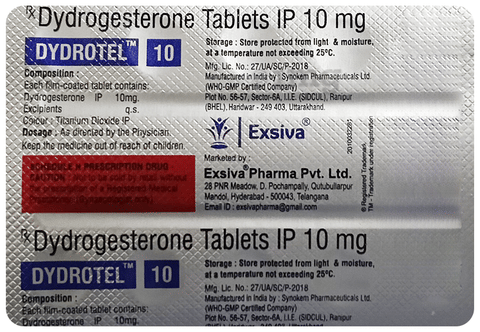 Dydrotel 10 Tablet image