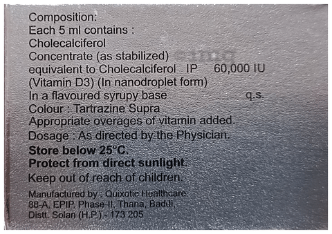 Gemsoline-D3 Nano Shot Litchi Sugar Free