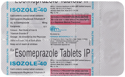 Isozole 40 Tablet image