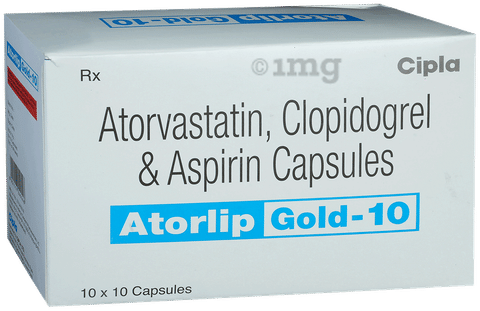 Atorlip Gold 10 Capsule image