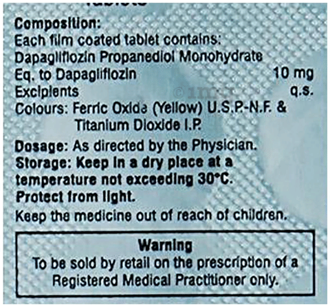 Dapifin 10mg Tablet image Dapifin 10mg Tablet image