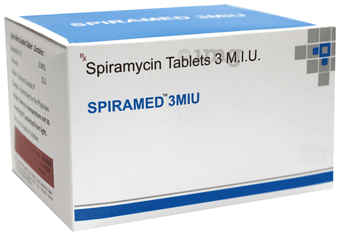 Spiramed 3MIU Tablet image Spiramed 3MIU Tablet image