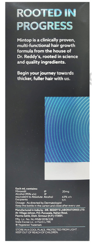 Mintop Forte 2 % Hair Regrowth Formula image