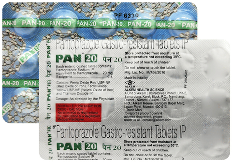 PAN 20 Tablet image PAN 20 Tablet image