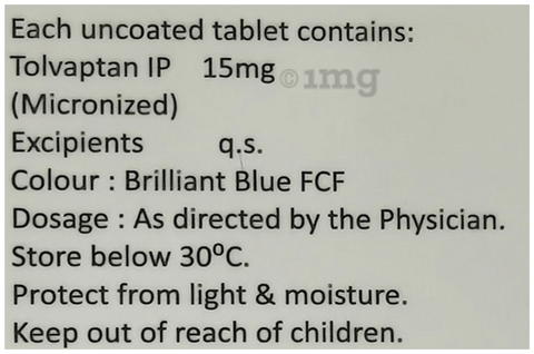 Tlv 15mg Tablet image Tlv 15mg Tablet image