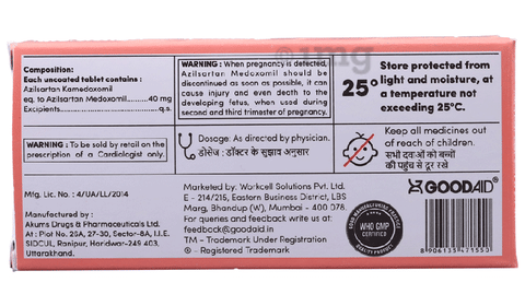 Aidazil 40 Tablet image Aidazil 40 Tablet image