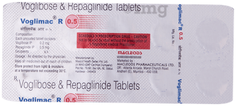 Voglimac R 0.5mg/0.2mg Tablet