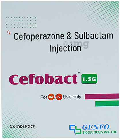 Cefobact 1.5G Injection Combi Pack image Cefobact 1.5G Injection Combi Pack image
