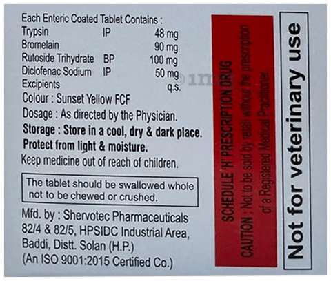 Chymowen D Tablet image