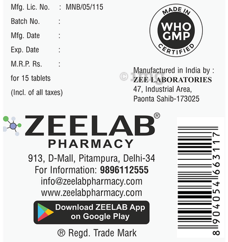 Glyzee M3 SR Tablet image