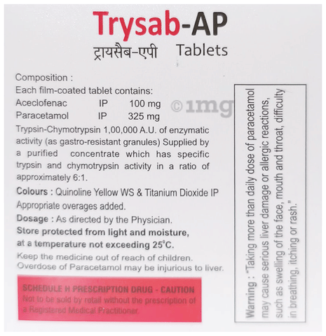 Trysab-AP Tablet image