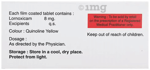 Lodol 8mg Tablet image Lodol 8mg Tablet image