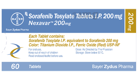 Nexavar 200mg Tablet image