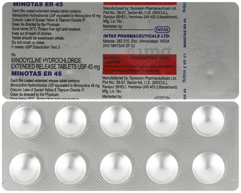 Minotas 45mg Tablet ER