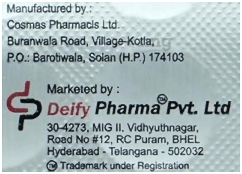 Clopiday CV 20mg/75mg Tablet image Clopiday CV 20mg/75mg Tablet image
