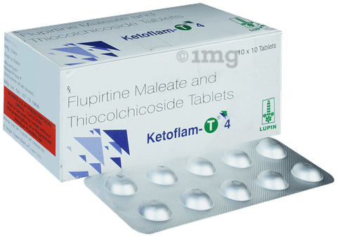 Ketoflam T 4 Tablet image