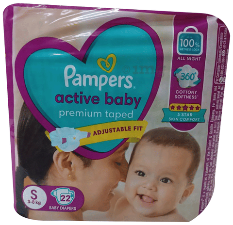 Pampers Small Size Taped Diapers Pampers Premium Pure Pampers