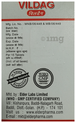Vildag Tablet image