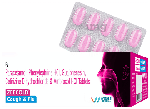 Zeecold Cough & Flu Tablet image