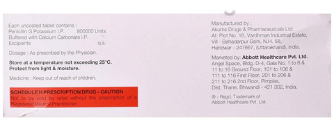 Pentids 800 Tablet image