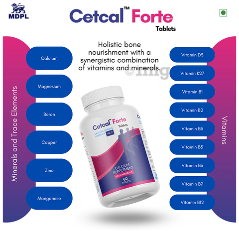 Cetcal Forte Tablet image Cetcal Forte Tablet image