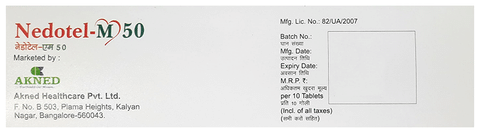 Nedotel-M 50 Tablet ER