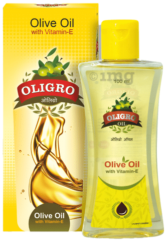 Oligro Olive Oil with Vitamin-E: Buy bottle of 100 ml Oil at best price in  India | 1mg