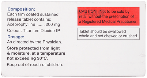 Ablung 200mg Tablet SR image Ablung 200mg Tablet SR image