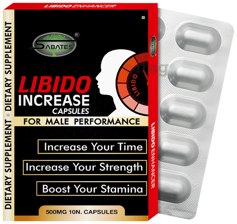 Sabates Libido Increase Capsule image Sabates Libido Increase Capsule image