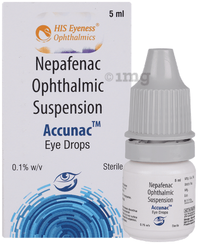 Accunac 0.1% Eye Drop image