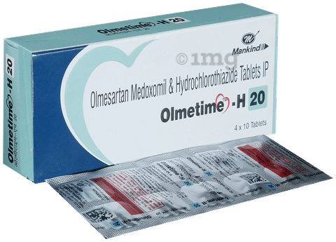 Olmetime-H 20 Tablet image Olmetime-H 20 Tablet image