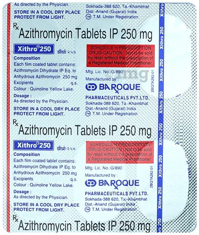 Xithro 250 Tablet image