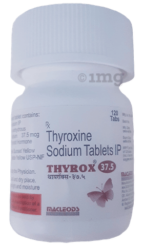 Thyrox 37.5mcg Tablet image