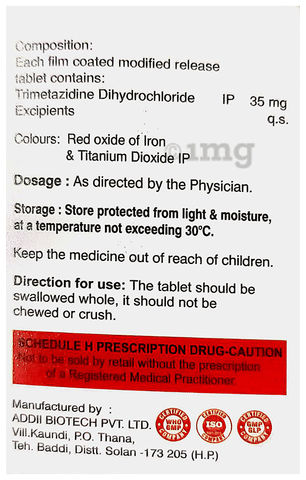 Tmzidin Tablet MR image