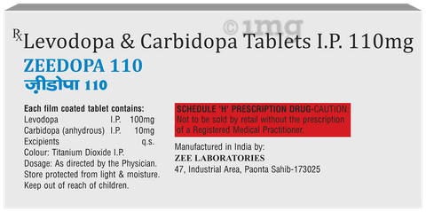 Zeedopa 110 Tablet image Zeedopa 110 Tablet image