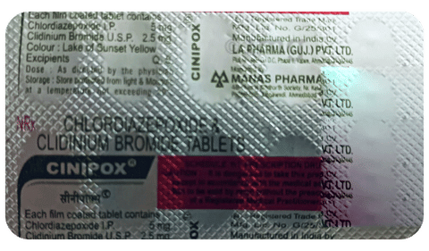 Cinipox 5mg/2.5mg Tablet image Cinipox 5mg/2.5mg Tablet image