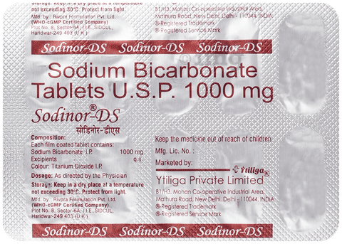 Sodinor DS 1000mg Tablet image Sodinor DS 1000mg Tablet image