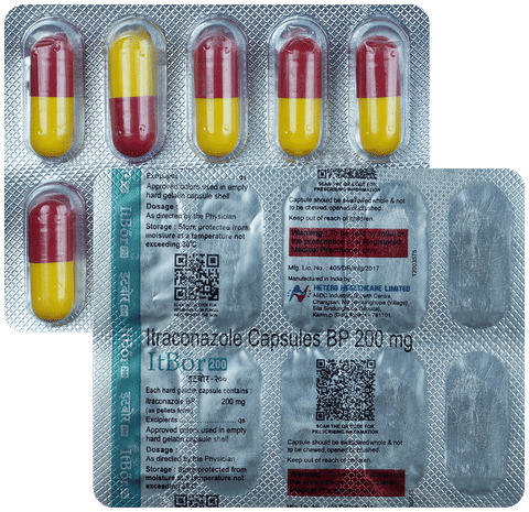 Itbor 200mg Capsule image