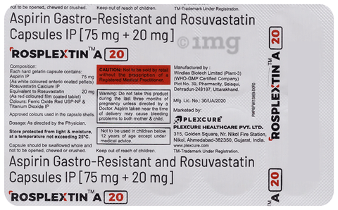 Rosplextin A 20 Capsule image