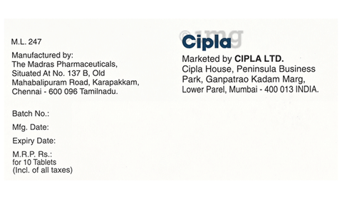 Amlopres B 2.5 Tablet image