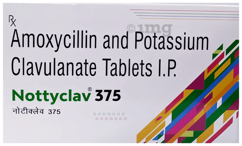 Nottyclav 375 Tablet image