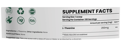 Zespo Pure L-Theanine Powder: Buy packet of 60.0 gm Powder at best