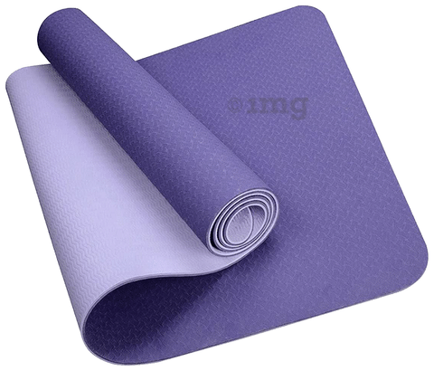 Flexnest Extra Thick TPE Material Yoga Mat Lavender 8mm Buy box